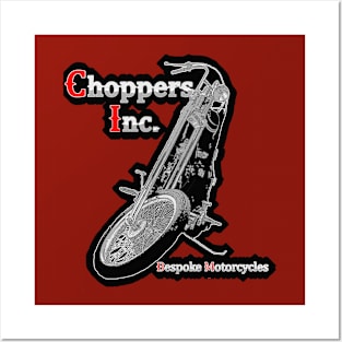 Choppers Inc 2 black Posters and Art